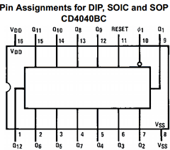 MC14040BCP_ Datasheet PDF Fairchild Semiconductor