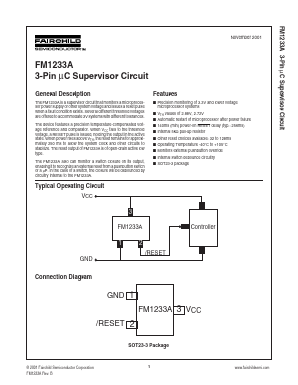 FM1233ADS3X Datasheet PDF Fairchild Semiconductor