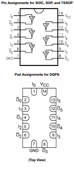 74LCX14MX-NL Datasheet PDF Fairchild Semiconductor