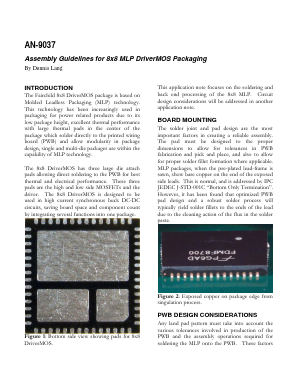 AN-9037 Datasheet PDF Fairchild Semiconductor