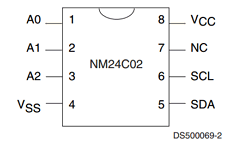 NM24C02UEM8X Datasheet PDF Fairchild Semiconductor