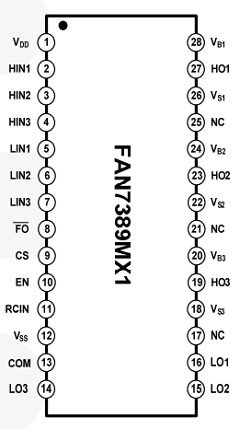 FAN7389 Datasheet PDF Fairchild Semiconductor