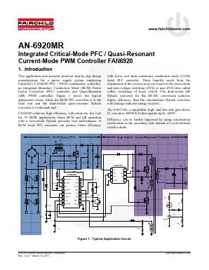 AN-6920MR Datasheet PDF Fairchild Semiconductor