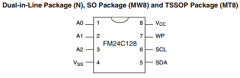 FM24C128FLZMW8X Datasheet PDF Fairchild Semiconductor