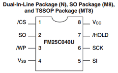 FM25C040ULZEN Datasheet PDF Fairchild Semiconductor