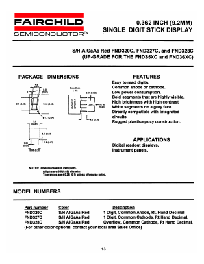 FND327C Datasheet PDF Fairchild Semiconductor