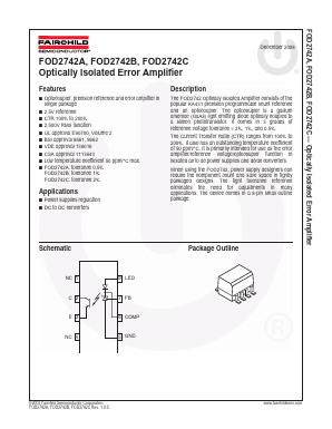 FOD2742A Datasheet PDF Fairchild Semiconductor