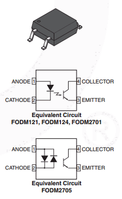 FODM121AR2 Datasheet PDF Fairchild Semiconductor