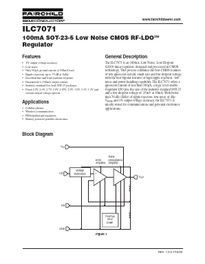 ILC7071 Datasheet PDF Fairchild Semiconductor