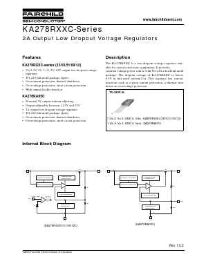 KA278R12C Datasheet PDF Fairchild Semiconductor