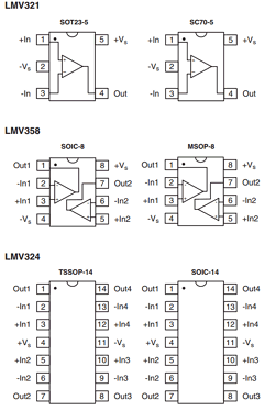 LMV358 Datasheet PDF Fairchild Semiconductor
