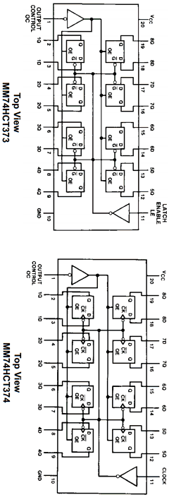 MM74HCT373MTCX Datasheet PDF Fairchild Semiconductor