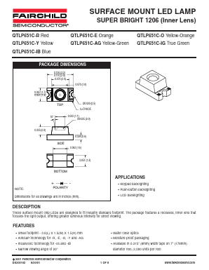 QTLP651C-IB Datasheet PDF Fairchild Semiconductor