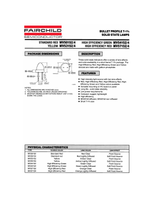 MV50154 Datasheet PDF Fairchild Semiconductor