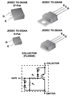 ISL9V3040D3ST Datasheet PDF Fairchild Semiconductor