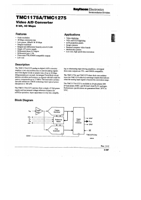TMC1175AR3C20 Datasheet PDF Fairchild Semiconductor