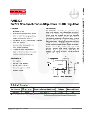 FAN8303 Datasheet PDF Fairchild Semiconductor