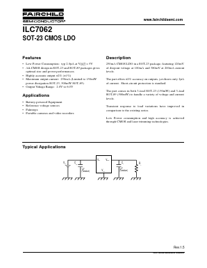 ILC7062CM Datasheet PDF Fairchild Semiconductor