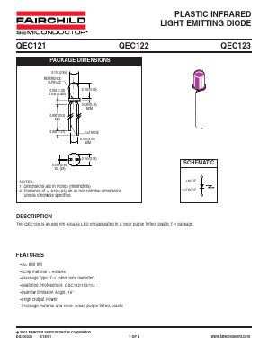 QEC122_01 Datasheet PDF Fairchild Semiconductor