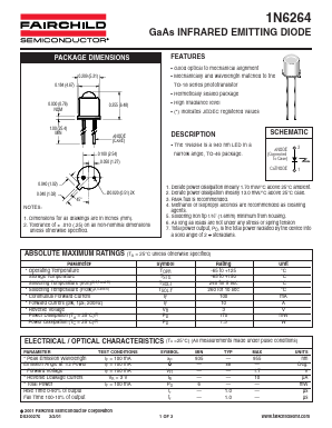 1N6264 Datasheet PDF Fairchild Semiconductor