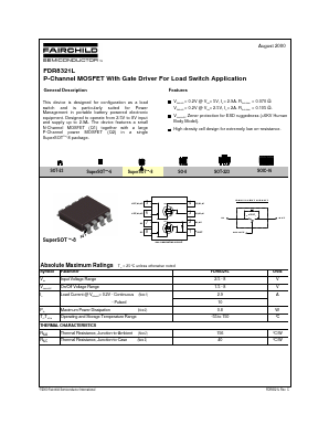 FDR8321L Datasheet PDF Fairchild Semiconductor