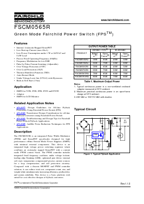 CM0565R Datasheet PDF Fairchild Semiconductor
