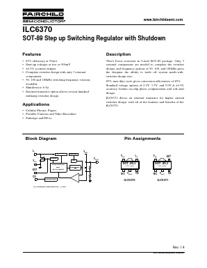 ILC6371AP-25 Datasheet PDF Fairchild Semiconductor