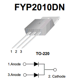 FYP2010DN Datasheet PDF Fairchild Semiconductor