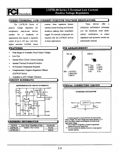 LM78L00 Datasheet PDF First Components International