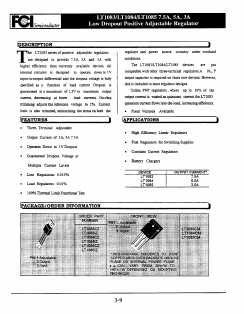 LP1084 Datasheet PDF First Components International