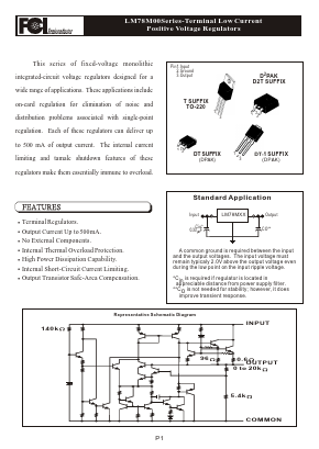 LM78M20 Datasheet PDF First Components International