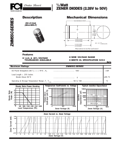 ZMM55-C2V4 Datasheet PDF First Components International