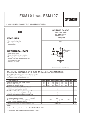FSM106 Datasheet PDF Formosa Technology