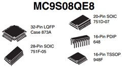 MC9S08QE8 Datasheet PDF Freescale Semiconductor