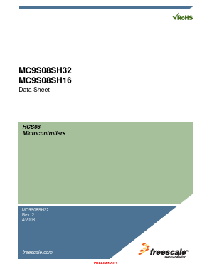 MC9S08SH32MRTGR Datasheet PDF Freescale Semiconductor