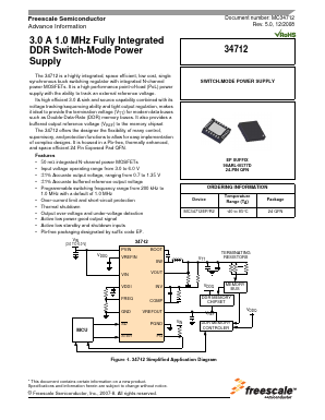 MC34712EP Datasheet PDF Freescale Semiconductor