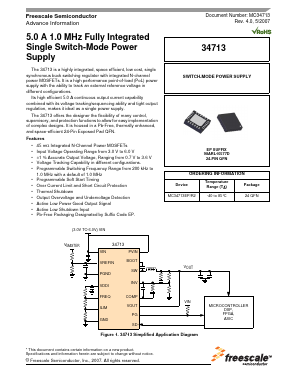 MC34713EP Datasheet PDF Freescale Semiconductor