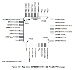 MC56F8013MFAE Datasheet PDF Freescale Semiconductor
