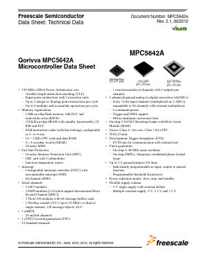 SC667201MMG3 Datasheet PDF Freescale Semiconductor