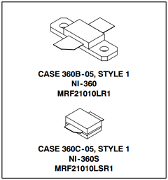 MRF21010LR1 Datasheet PDF Freescale Semiconductor
