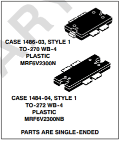 MRF6V2300NB Datasheet PDF Freescale Semiconductor