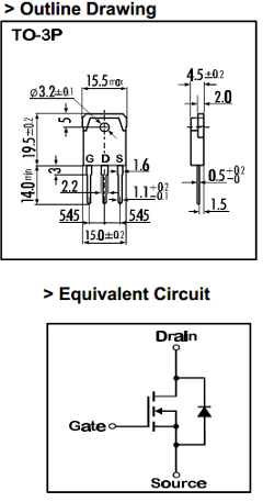 2SK1940-01 Datasheet PDF Fuji Electric
