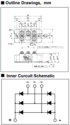 6RI100G-1600V Datasheet PDF Fuji Electric