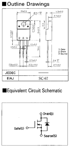 2SK1101-01MR Datasheet PDF Fuji Electric