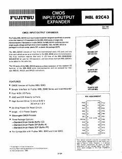 MBL82C43 Datasheet PDF Fujitsu