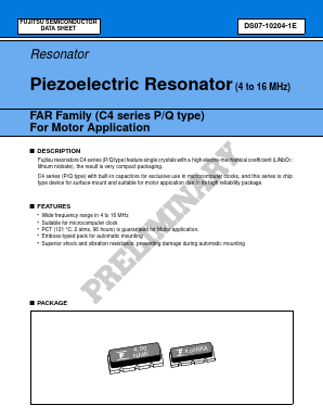 FAR-C4CP-08000-M02-RR Datasheet PDF Fujitsu
