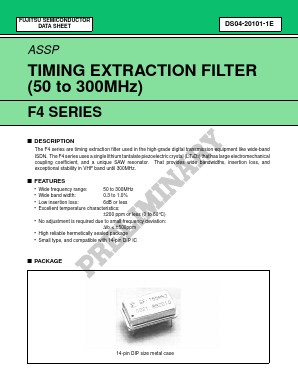 FAR-F4DA-115M52-G201 Datasheet PDF Fujitsu