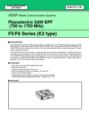 FAR-F6CE1G4410-K220-W Datasheet PDF Fujitsu