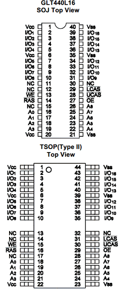GLT41316-45P Datasheet PDF G-Link Technology 