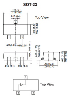 MMBZ4693 Datasheet PDF General Semiconductor